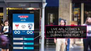 Adshel brings AFL Grand Final live scores to Melbourne trams